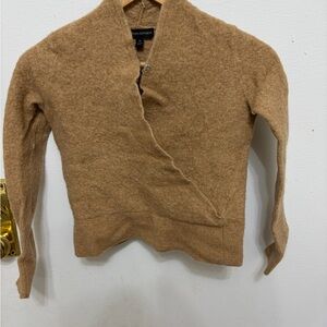 🔥moving sale! Banana Republic tan Wool Sweater